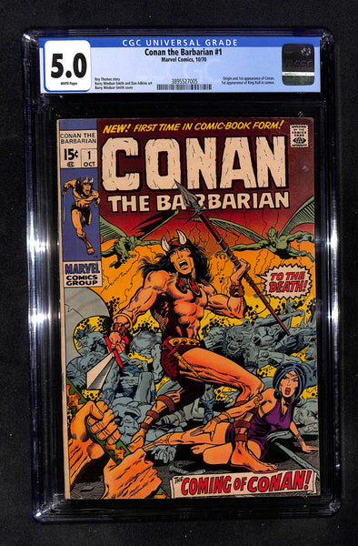 Conan the Barbarian #1 CGC 5.0 1st App and Origin of Conan