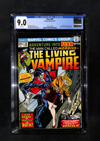 Fear #20 CGC 9.0