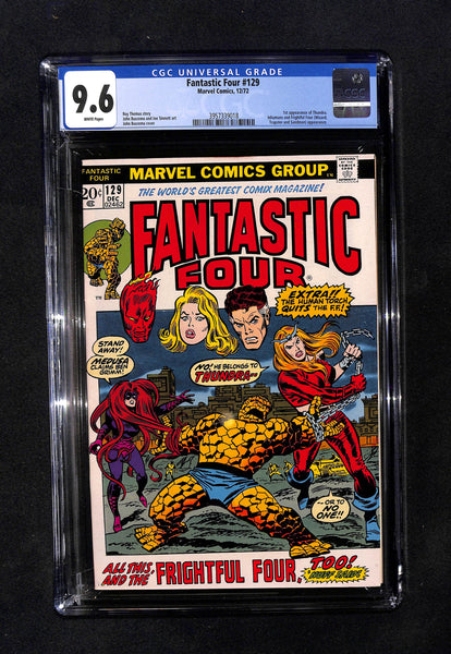 Fantastic Four #129 CGC 9.6 1st Appearance Thundra
