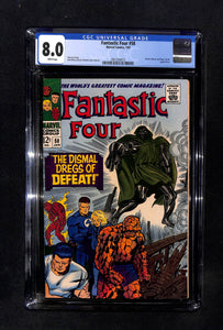 Fantastic Four #58 CGC 8.0