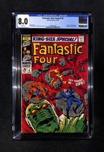 Fantastic Four Annual #6 CGC 8.0 Birth of Franklin Richards and 1st Appearance Annihilus
