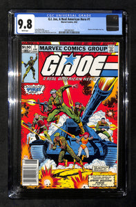 G.I. Joe, A Real American Hero #1 CGC 9.8 Based on the Hasbro toy line