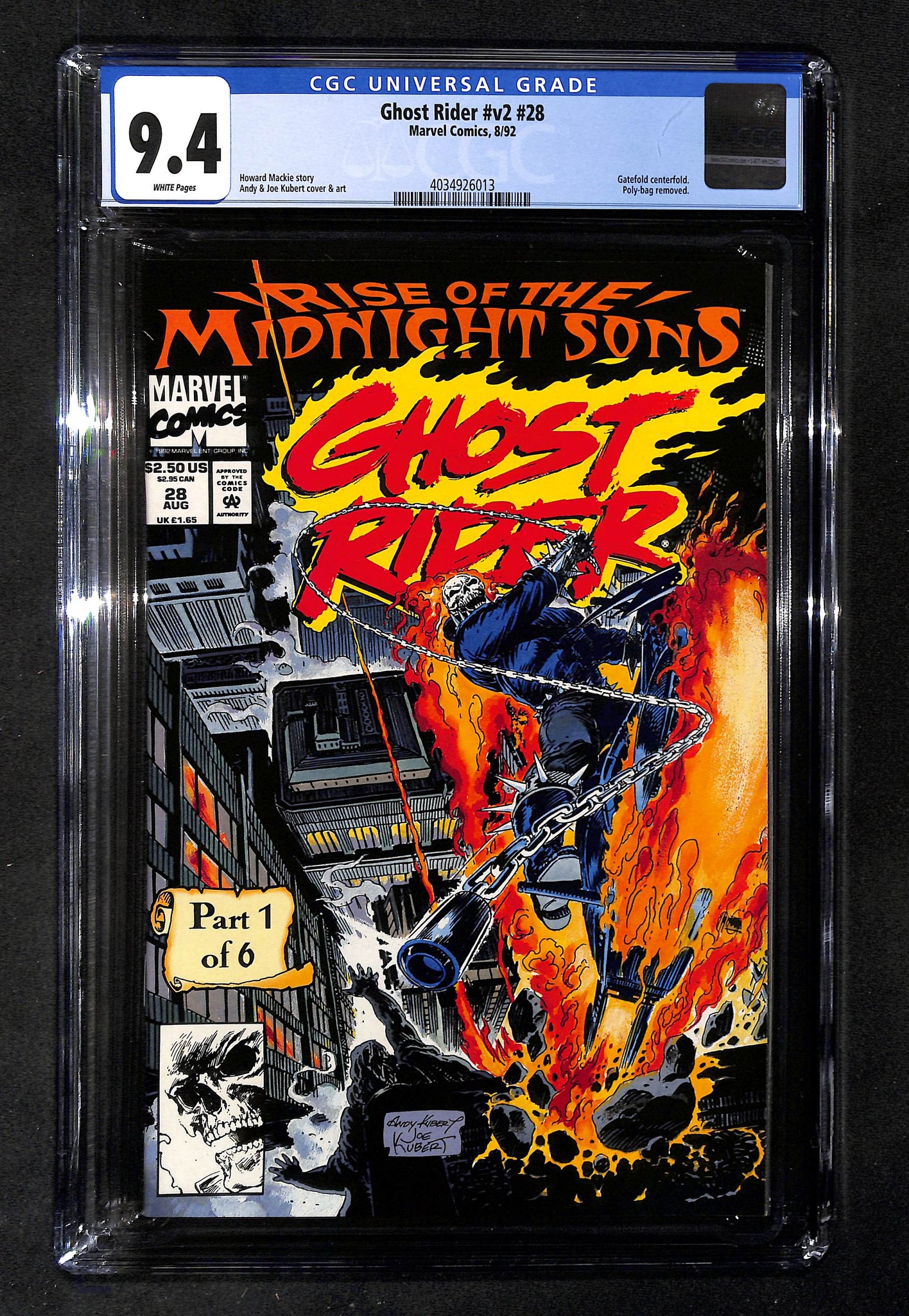 Ghost Rider #v2 #28 CGC 9.4