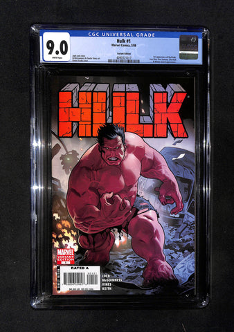 Hulk #1 Variant CGC 9.0 1st Appearance