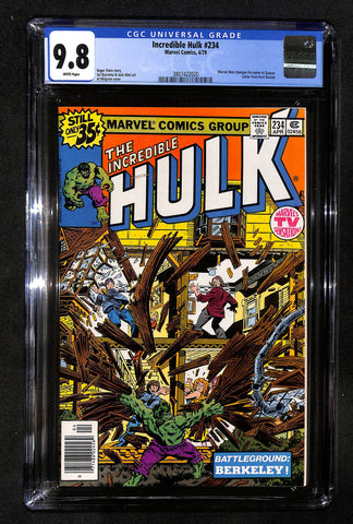 Incredible Hulk #234 CGC 9.8 Marvel Man Changes His Name to Quasar