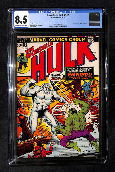Incredible Hulk #162 CGC 8.5 1st appearance of the Wendigo