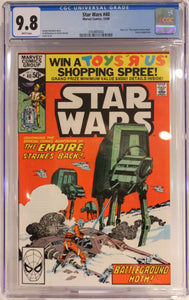 Star Wars #40 - CGC 9.8 - Part 2 of "The Empire Strikes Back" movie adaptation.