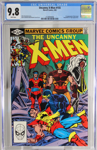 Uncanny X-Men #155 - CGC 9.8 - 1st appearance of the Brood