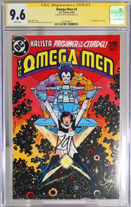 Omega Men #3 - CGC Sig Series 9.6 - 1st app of Lobo - Signed by Keith Giffen