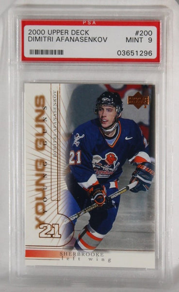 2000 - UPPER DECK - DIMITRI AFANASENKOV - #200 - MINT 9