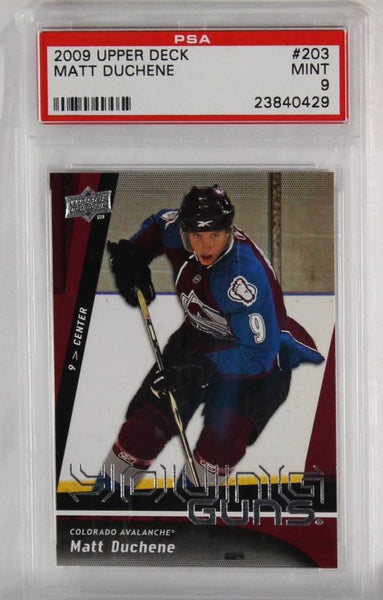 2009 - UPPER DECK - MATT DUCHENE - #203 - MINT 9