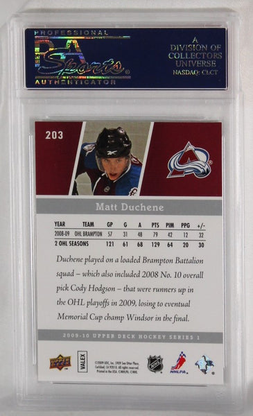 2009 - UPPER DECK - MATT DUCHENE - #203 - MINT 9