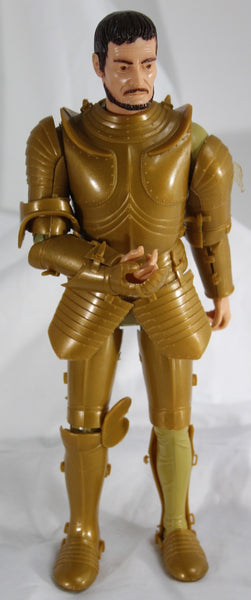 MARX TOYS - VINTAGE - GOLD KNIGHT - 11" ACTION FIGURE - MAIL AWAY?