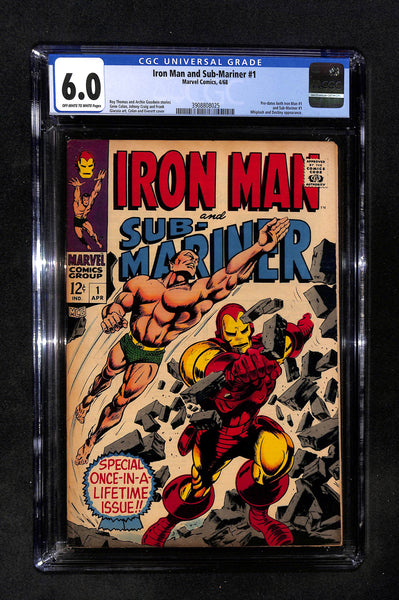 Iron Man and Sub-Mariner #1 CGC 6.0