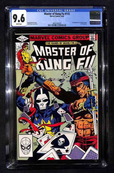 Master of Kung-Fu #115 CGC 9.6 1st Appearance of Death Dealer