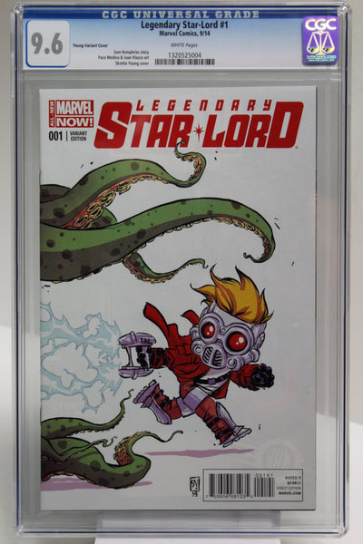 Legendary Star-Lord #1 - CGC 9.6 - Young Variant Cover