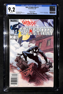 Web of Spider-Man #1 CGC 9.2 Canadian Price Variant