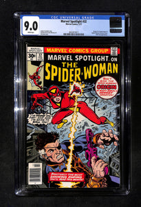 Marvel Spotlight #32 CGC 9.0 1st App and Origin of Spider-Woman