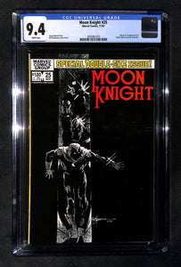 Moon Knight #25 CGC 9.4 Origin & 1st appearance of Black Spectre