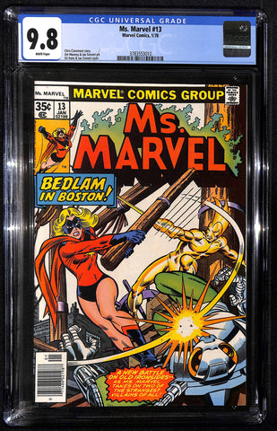 Ms. Marvel #13 CGC 9.8 Marvel Comics Bedlam in Boston!