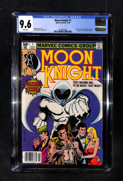 Moon Knight #1 CGC 9.6 Origin and 1st App Raoul Bushman