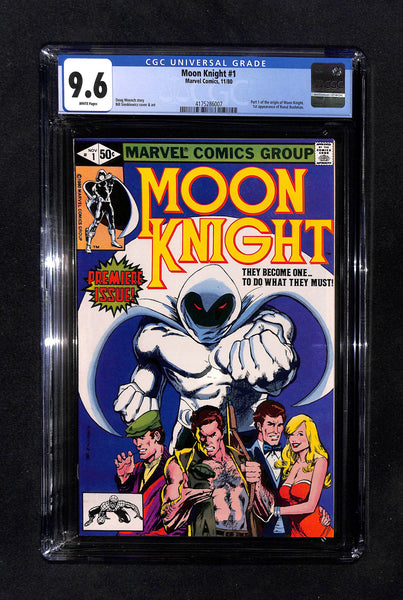Moon Knight #1 CGC 9.6 Origin of Moon Knight Part 1