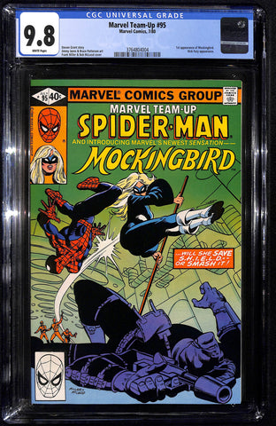 Marvel Team-Up #95 CGC 9.8 1st appearance of Mockingbird