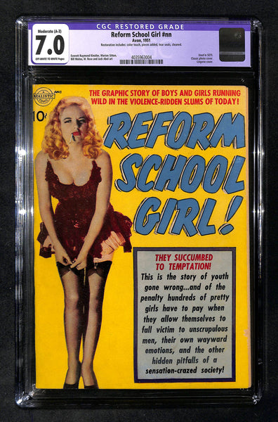 Reform School Girl #nn CGC 7.0 Restored