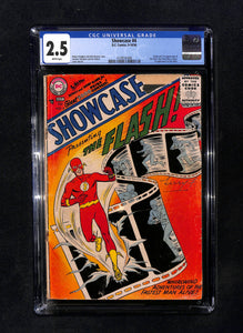 Showcase #4 CGC 2.5 Origin and 1st Appearance of Silver Age Flash (Barry Allen)