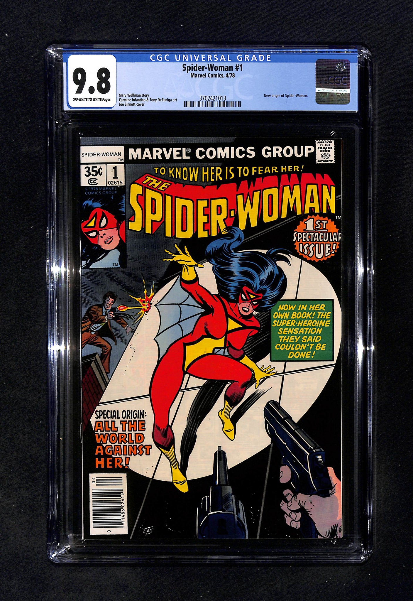 Spider-Woman #1 CGC 9.8 New Origin Story