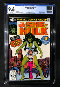 Savage She-Hulk #1 CGC 9.6 Origin & 1st appearance of She-Hulk