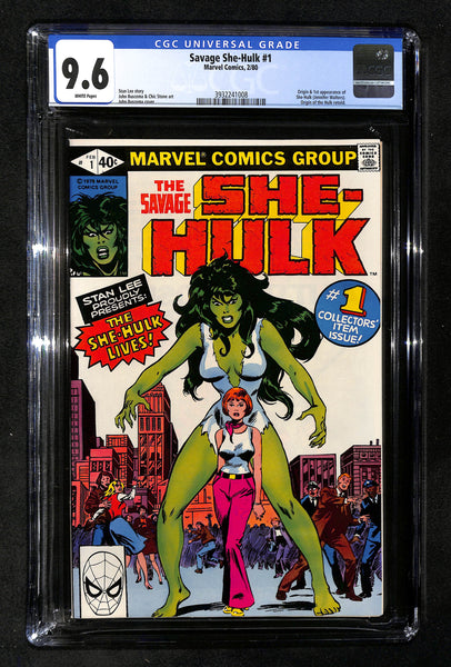 Savage She-Hulk #1 CGC 9.6 Origin & 1st appearance of She-Hulk