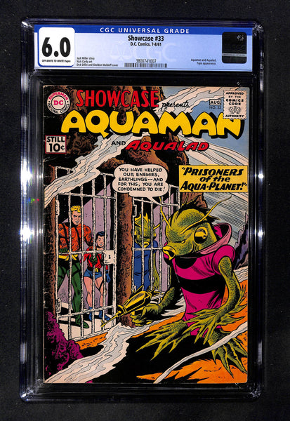Showcase #33 CGC 6.0 Aquaman and Aqualad