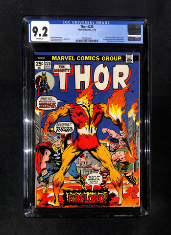 Thor #225 CGC 9.2 1st Appearance Firelord