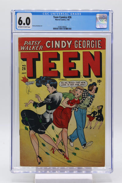 Teen Comics #26 CGC 6.0, Rare