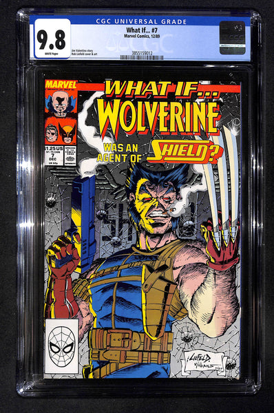 What If... #7 CGC 9.8 What If Wolverine Was An Agent of SHIELD?