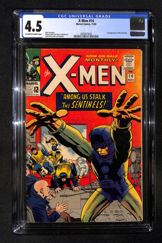 X-Men #14 CGC 4.5 1st Appearance of the Sentinels