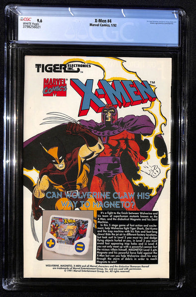 X-Men #4 - CGC 9.6 - 1st appearance of Omega Red