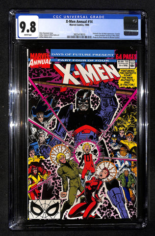 X-Men Annual #14 CGC 9.8 Fantastic Four appearance