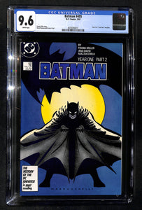 Batman #405 CGC 9.6 Part 2 of "Year One" storyline
