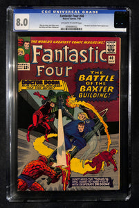 Fantastic Four #40 CGC 8.0 Daredevil & Doctor Doom appearance