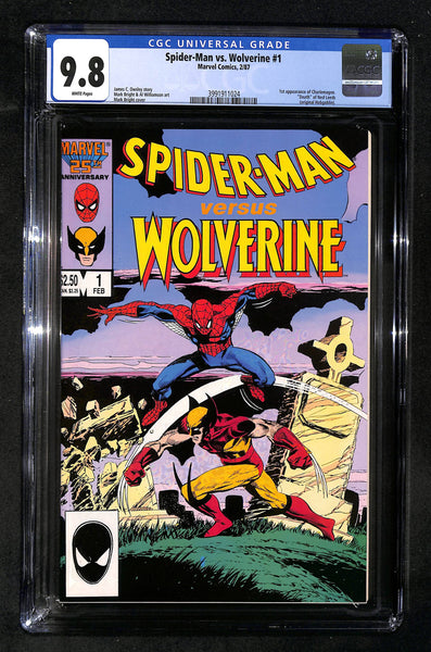 Spider-Man vs. Wolverine #1 CGC 9.8 1st appearance of Charlemagne