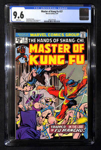 Master Kung Fu #27 CGC 9.6 White Pages