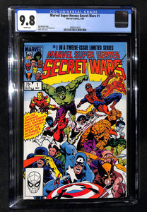 Marvel Super Heroes Secret Wars #1 CGC 9.8 White Pages