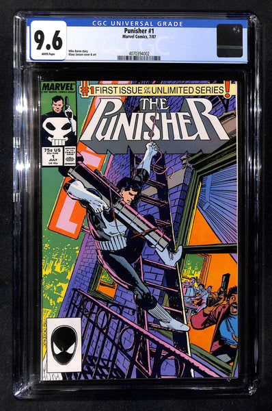 Punisher #1 CGC 9.6 White Pages