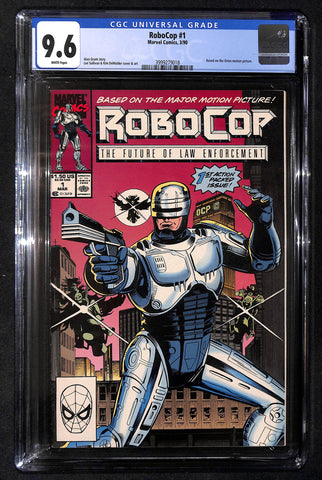 RoboCop #1 CGC 9.6 Based on the Orion motion picture