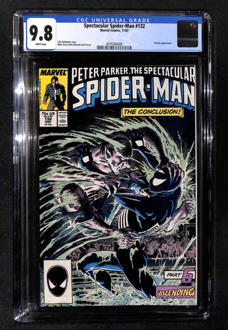 Spectacular Spider-Man #132 CGC 9.8 Vermin appearance