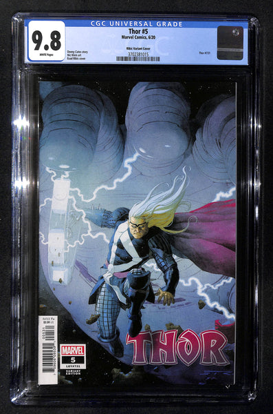Thor #5 CGC 9.8 Ribic Variant Cover