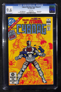 Tales of the New Teen Titans #1 CGC 9.6 Origin of Cyborg
