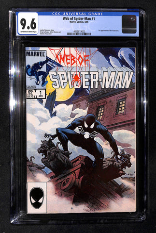 Web of Spider-Man #1 - CGC 9.6 - 1st app of the Vulturions